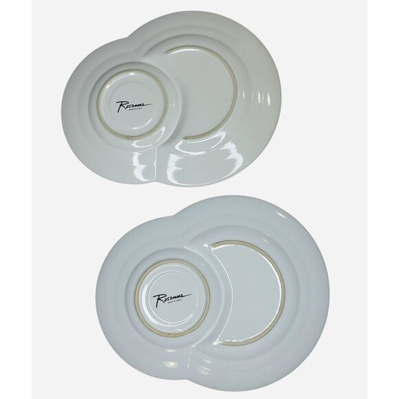 Rosanna Tea for Two Replacement Porcelain Plates Haute Shoe Design Two Plates - Picture 7 of 10